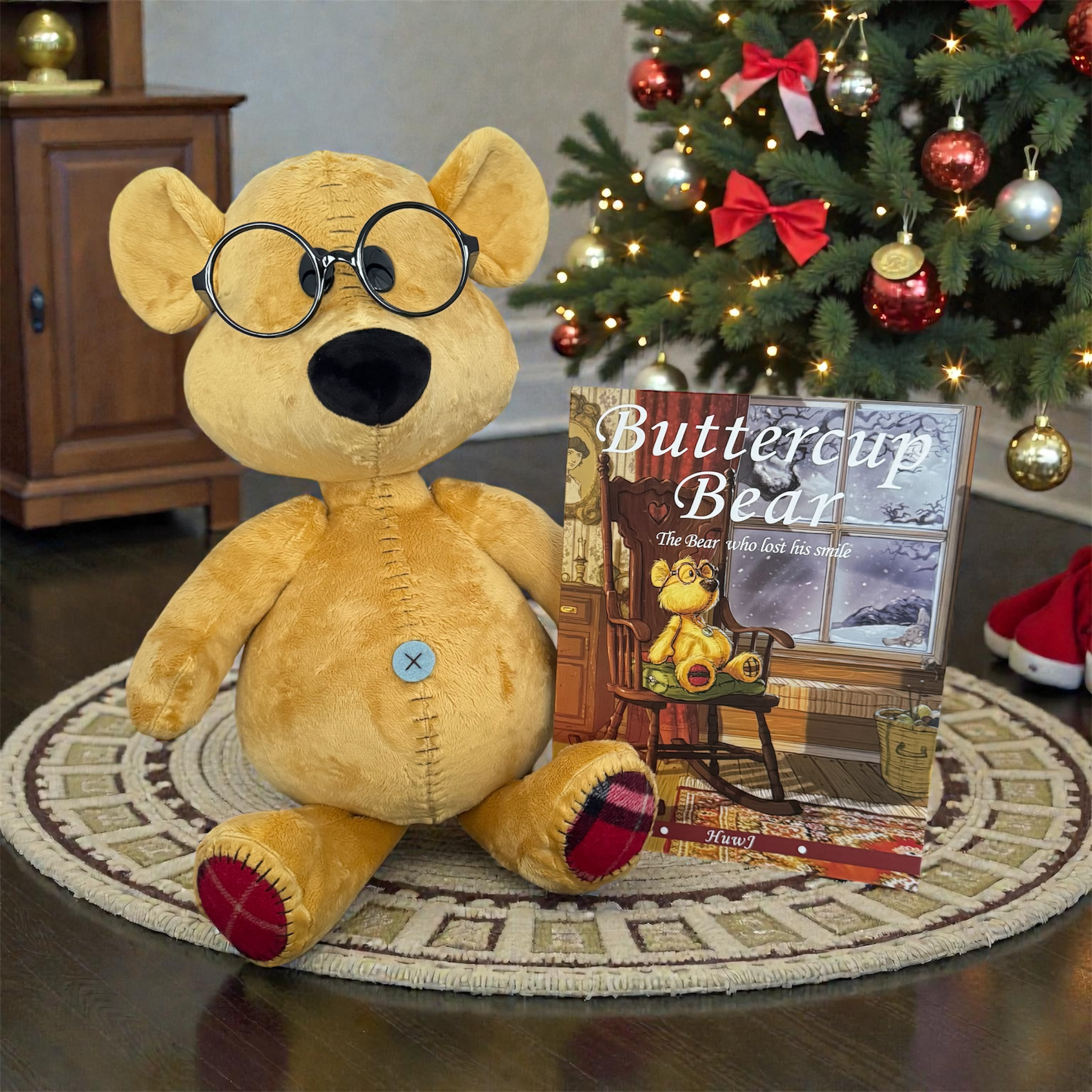 Buttercup Bear 'The Bear That Lost His Smile' Book