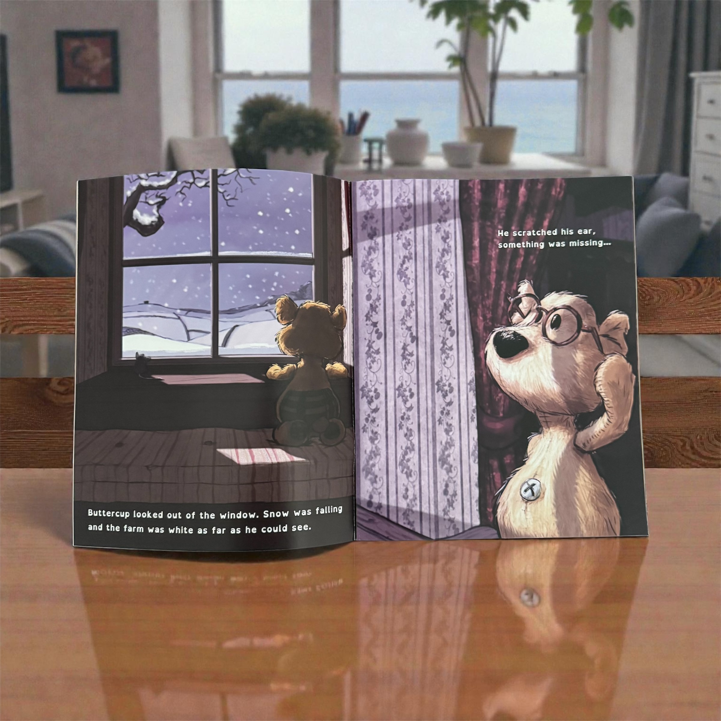 Buttercup Bear 'The Bear That Lost His Smile' Book