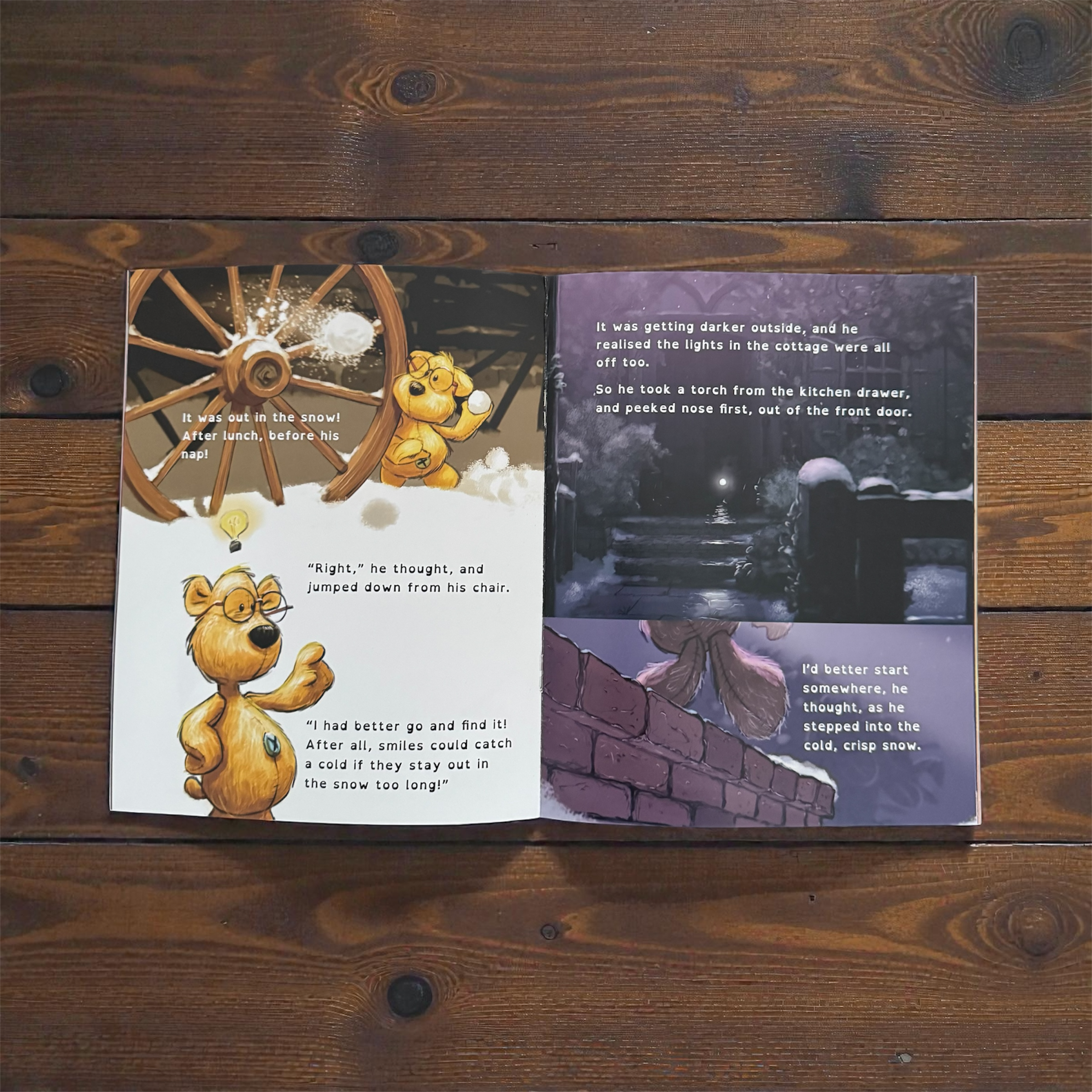 Buttercup Bear 'The Bear That Lost His Smile' Book